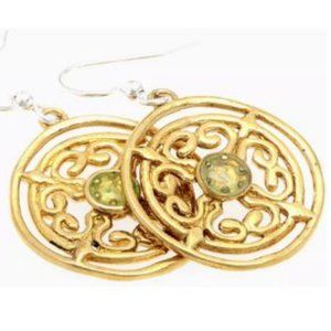 BOGO FREE!  Captivating Coin Medallion Earrings